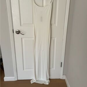 Soft Lounge Long Slip Dress in Marble. NWT. Size Medium.